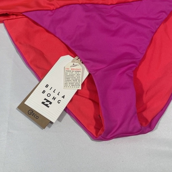 NWT Billabong [ XL ] Born 4 Sun Tropic Bikini‎ Bottom in Pink - Picture 6 of 10